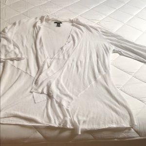 White alfani cardigan
